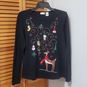 Kim Rogers Christmas long sleeve shirt